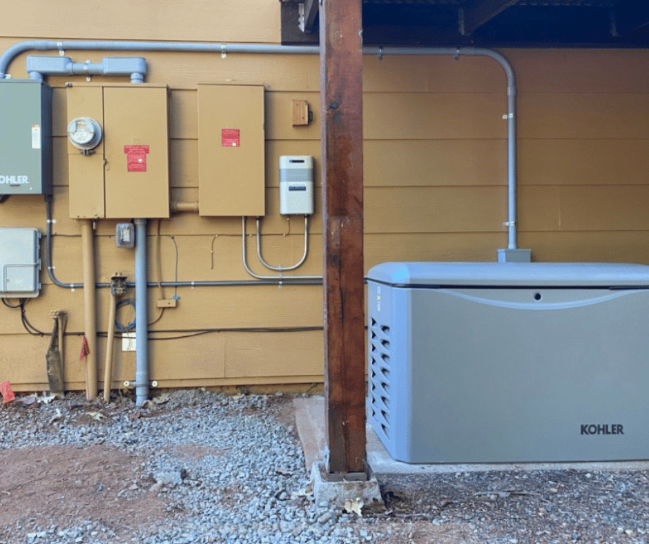 Electricians_Grass_Valley_Kholer_Generator